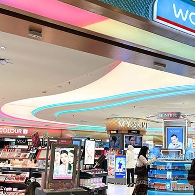 lampu membran di drugstore