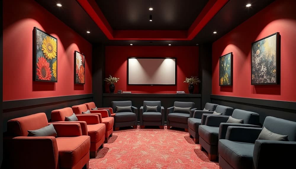 Desain interior ruang karaoke